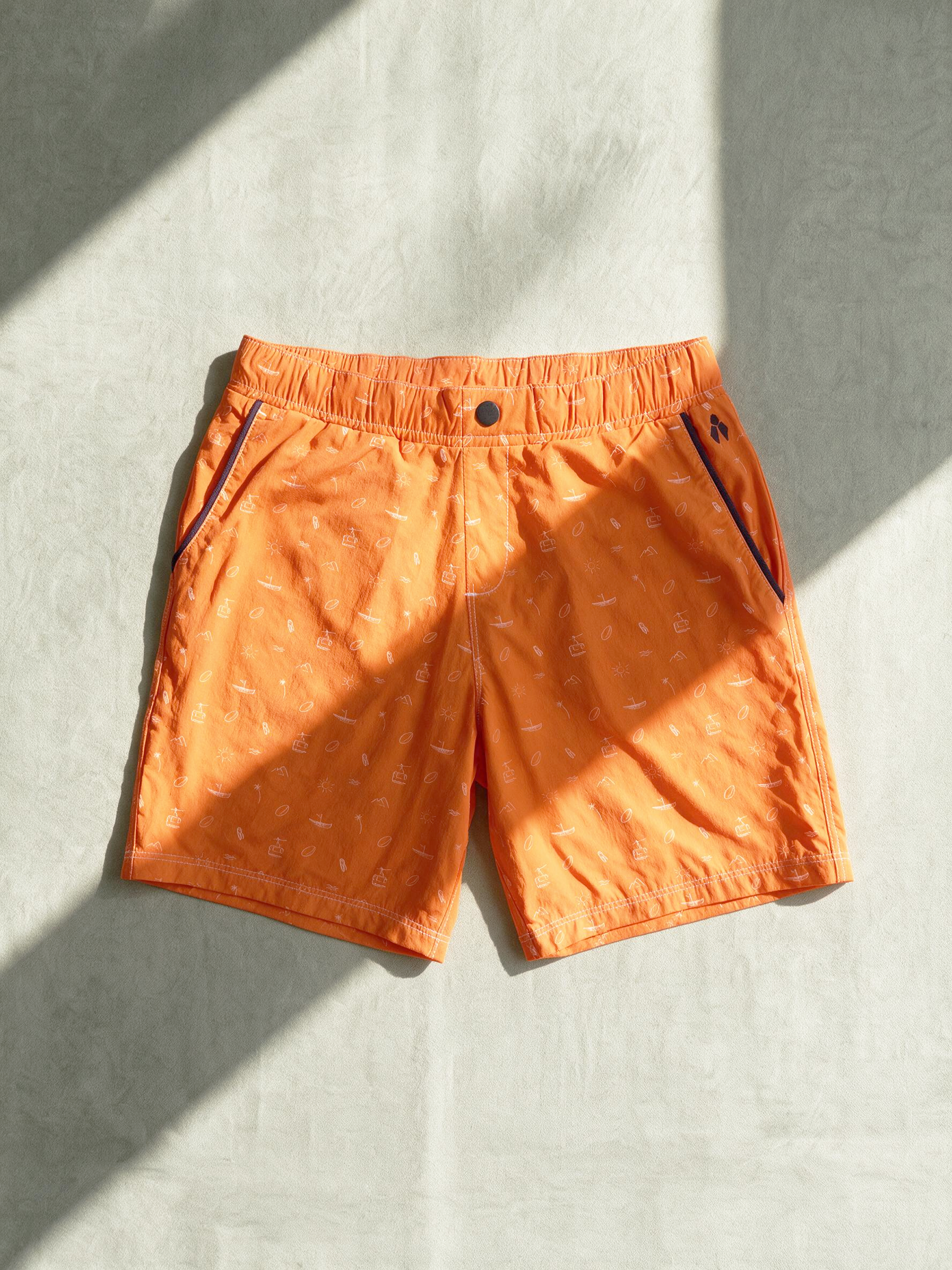 ANNIVERSARY 2-IN-1 SWIMSHORT Orange Tonic 