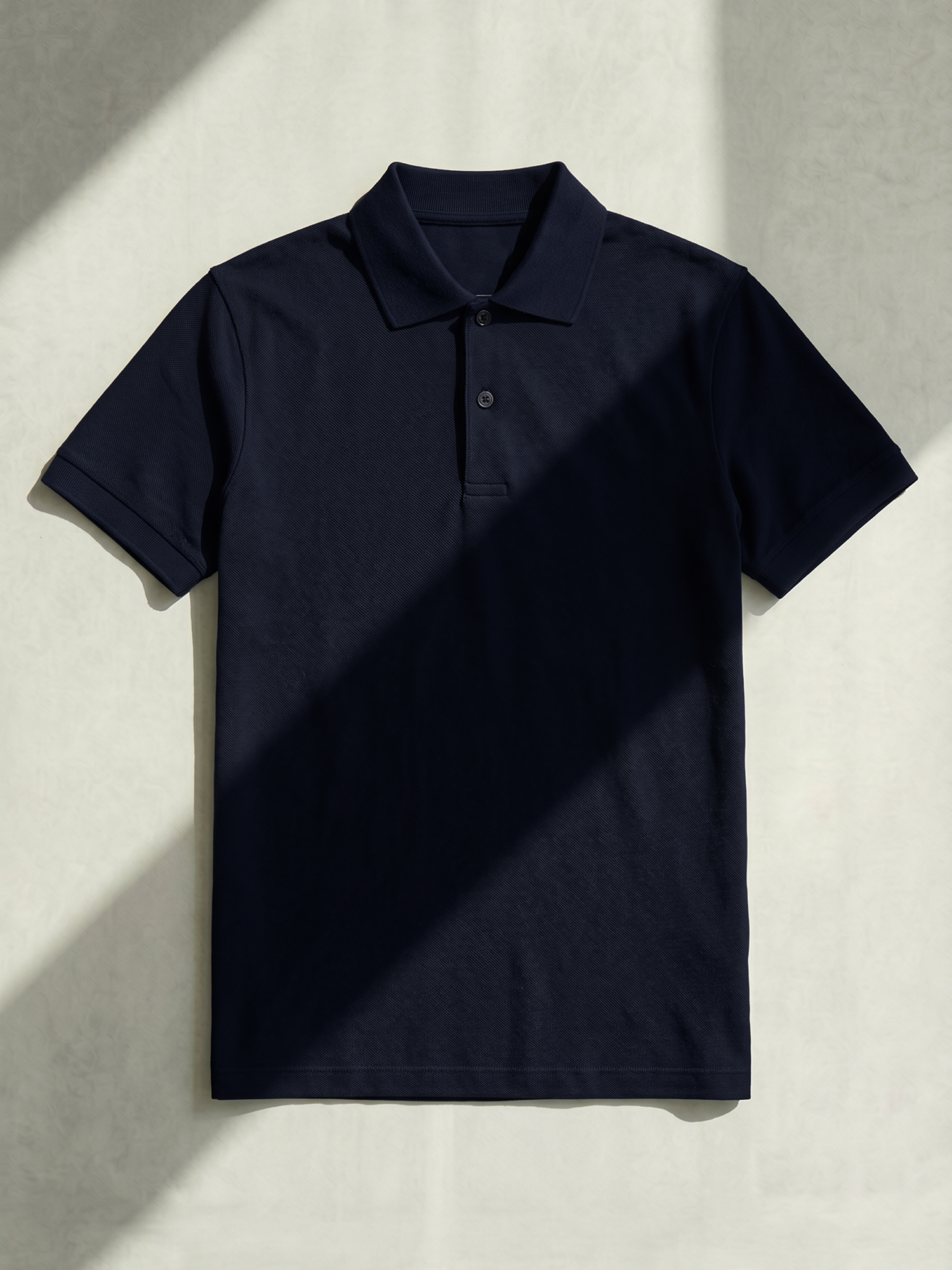 PERFORMANCE MERINO POLO  Bleu Chic 