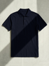 PERFORMANCE MERINO POLO  Bleu Chic 