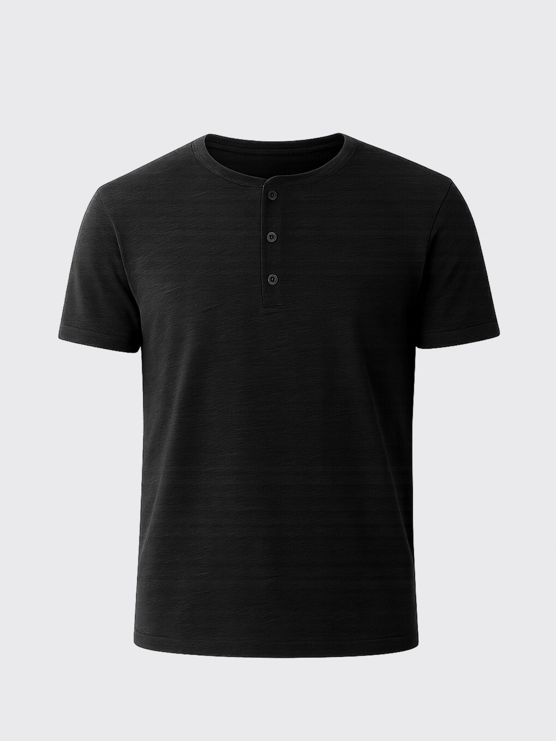 PERFORMANCE MERINO HENLEY Noir 