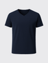 PERFORMANCE MERINO V-NECK Bleu Chic 