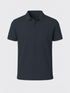 PIQUÉ MERINO POLO Bleu Gris 
