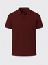 PIQUÉ MERINO POLO Bordeaux 