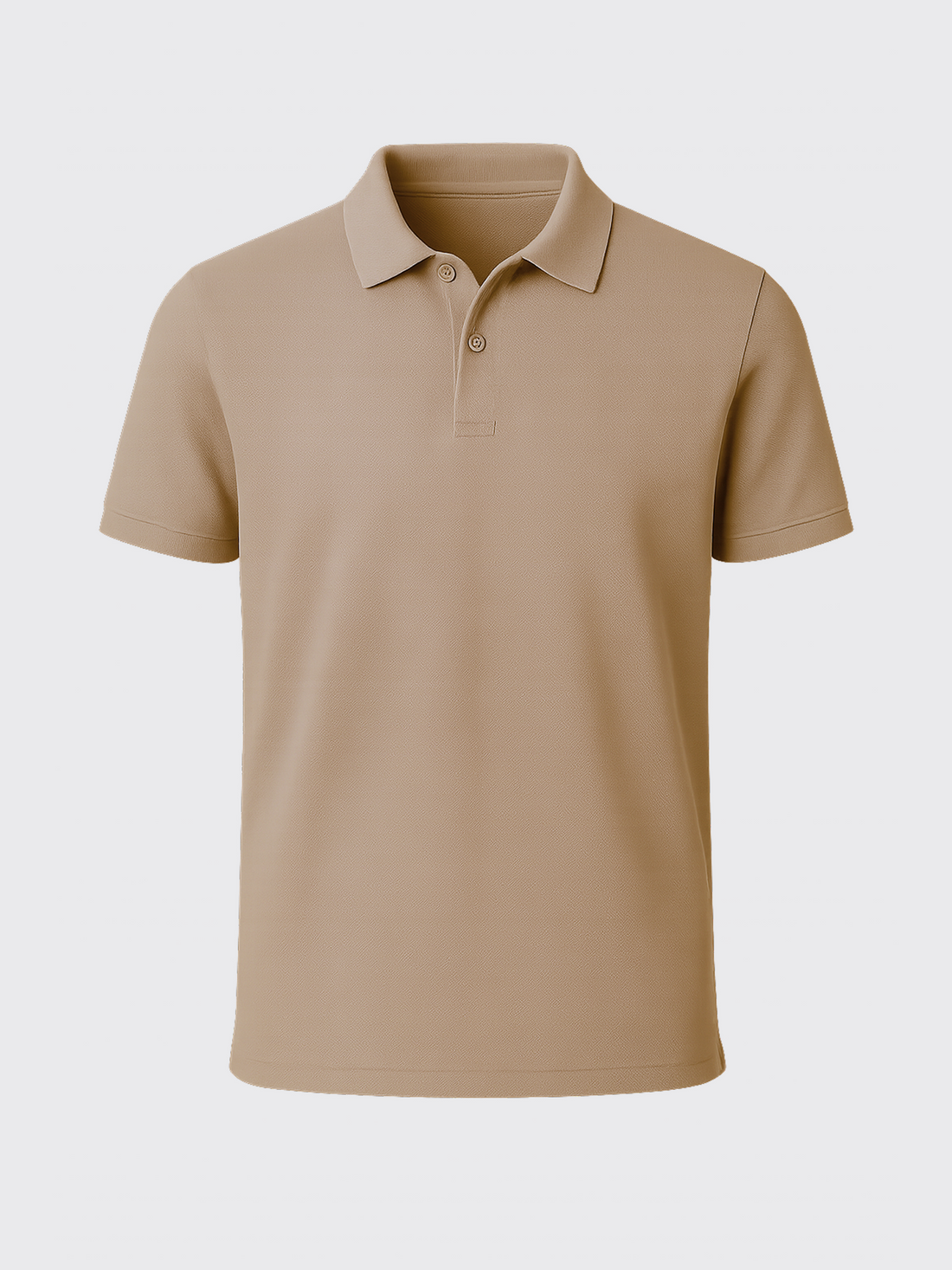 PIQUÉ MERINO POLO Sable 