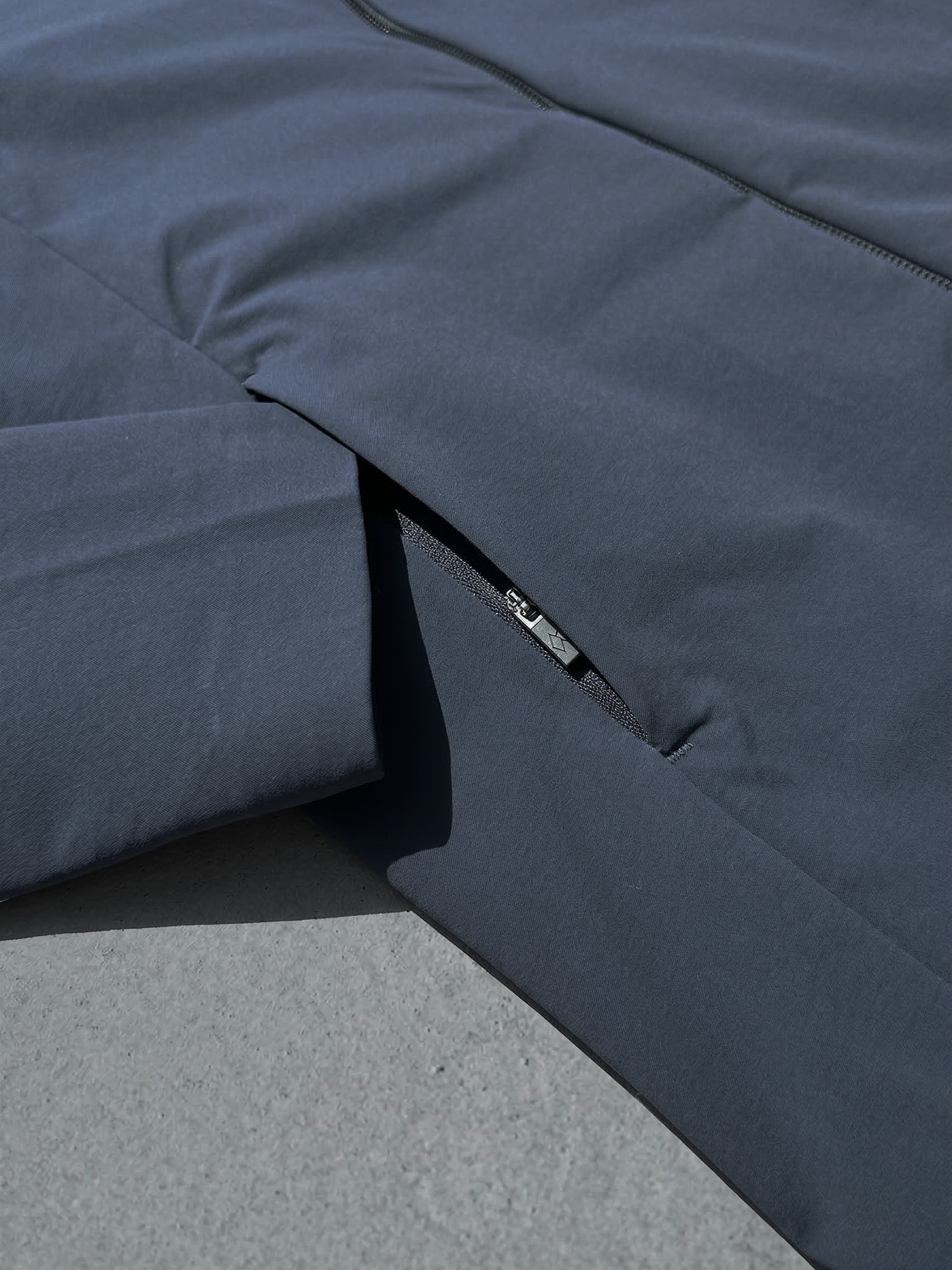 POWER MERINO JACKET Bleu Chic 