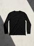 PURE MERINO LONG SLEEVES T-SHIRT Noir  