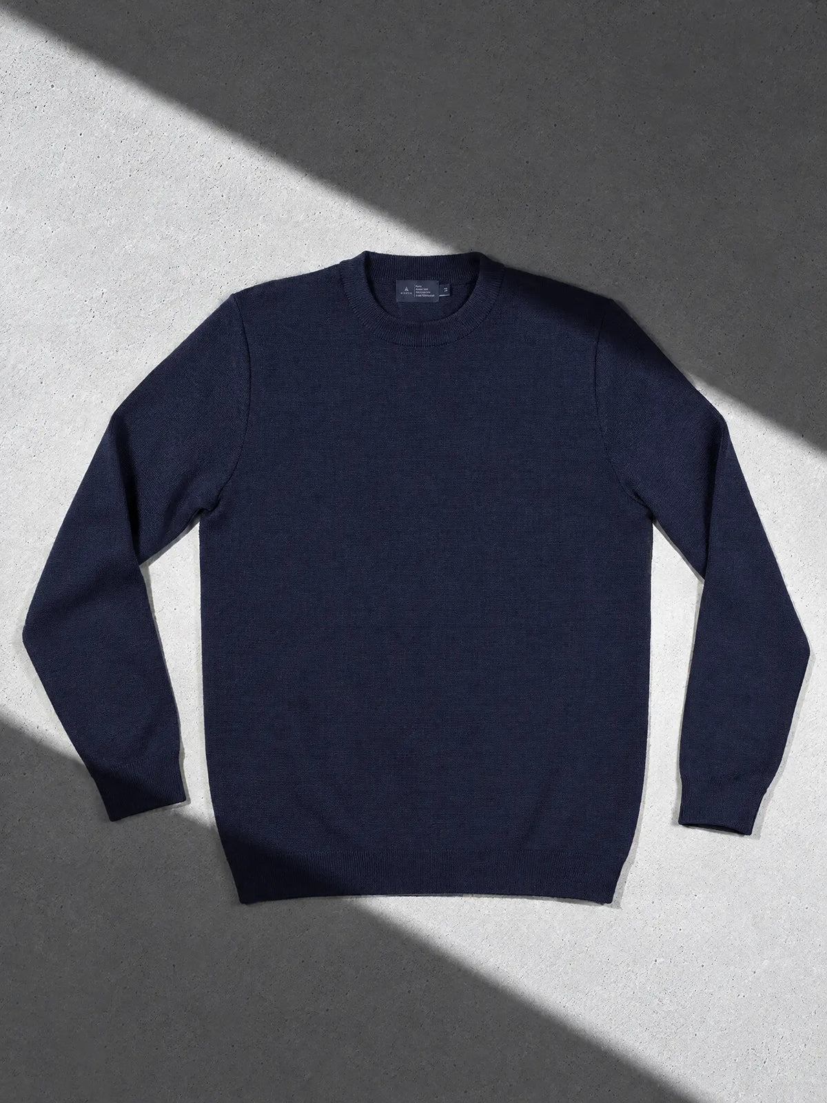 MILANO MERINO PULLOVER Bleu chic  