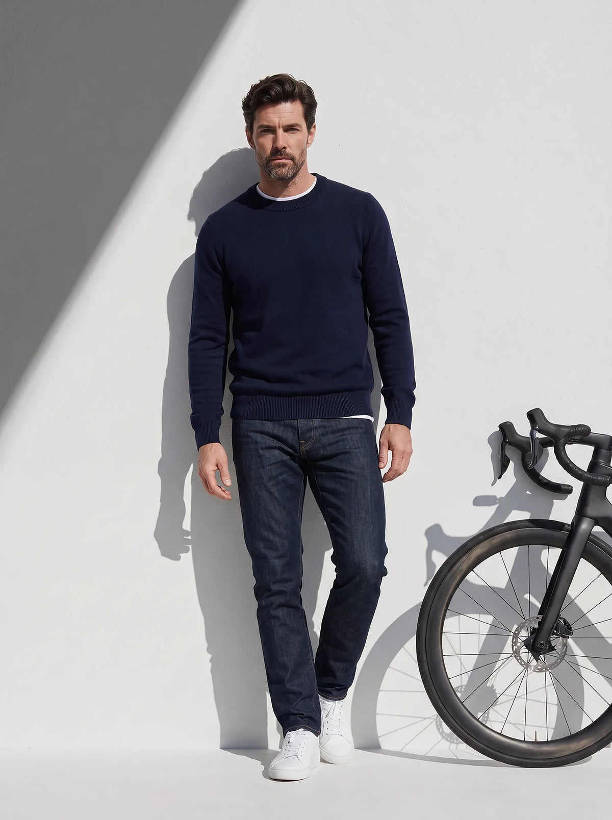 MILANO MERINO PULLOVER Bleu chic  