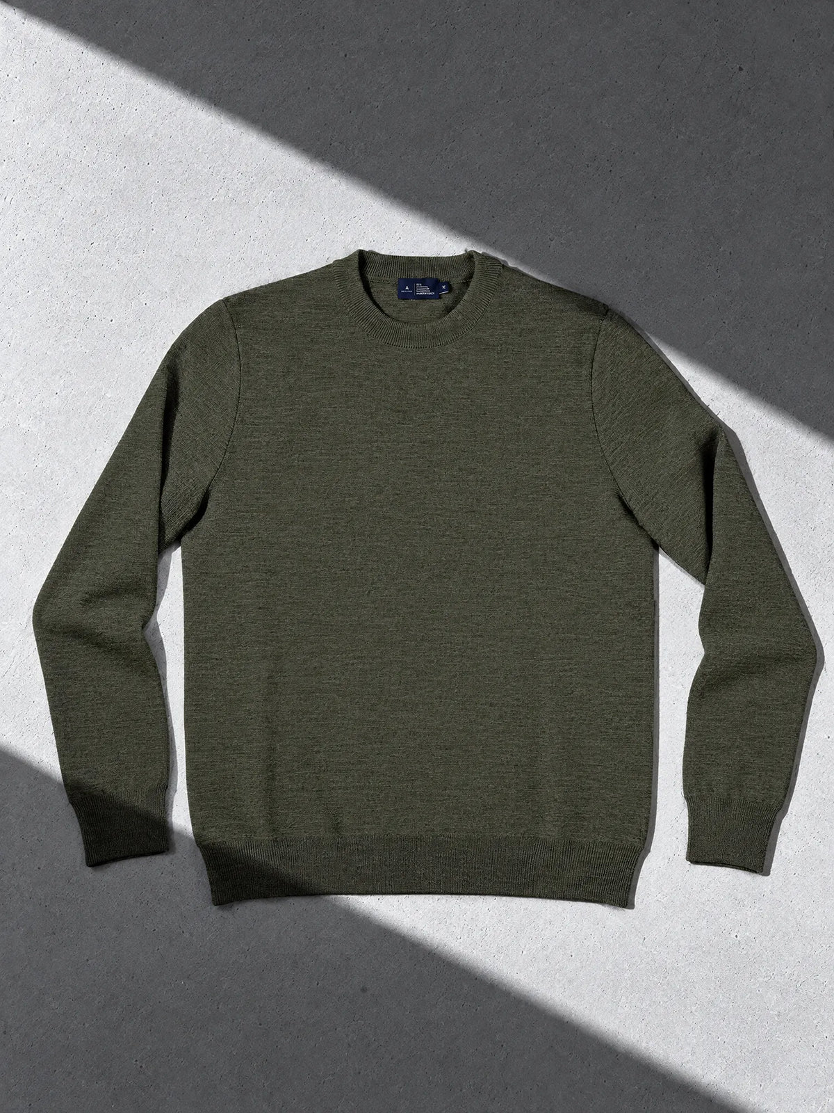 MILANO MERINO PULLOVER Kaki 