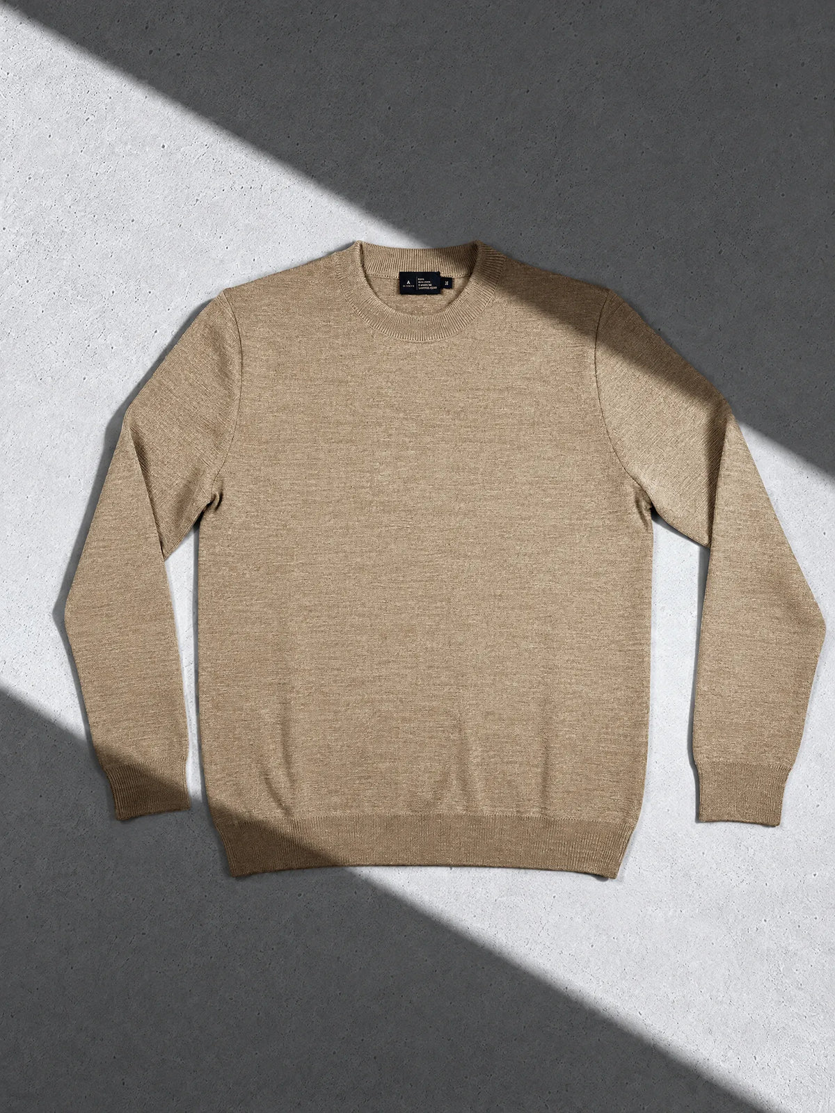 MILANO MERINO PULLOVER Beige 