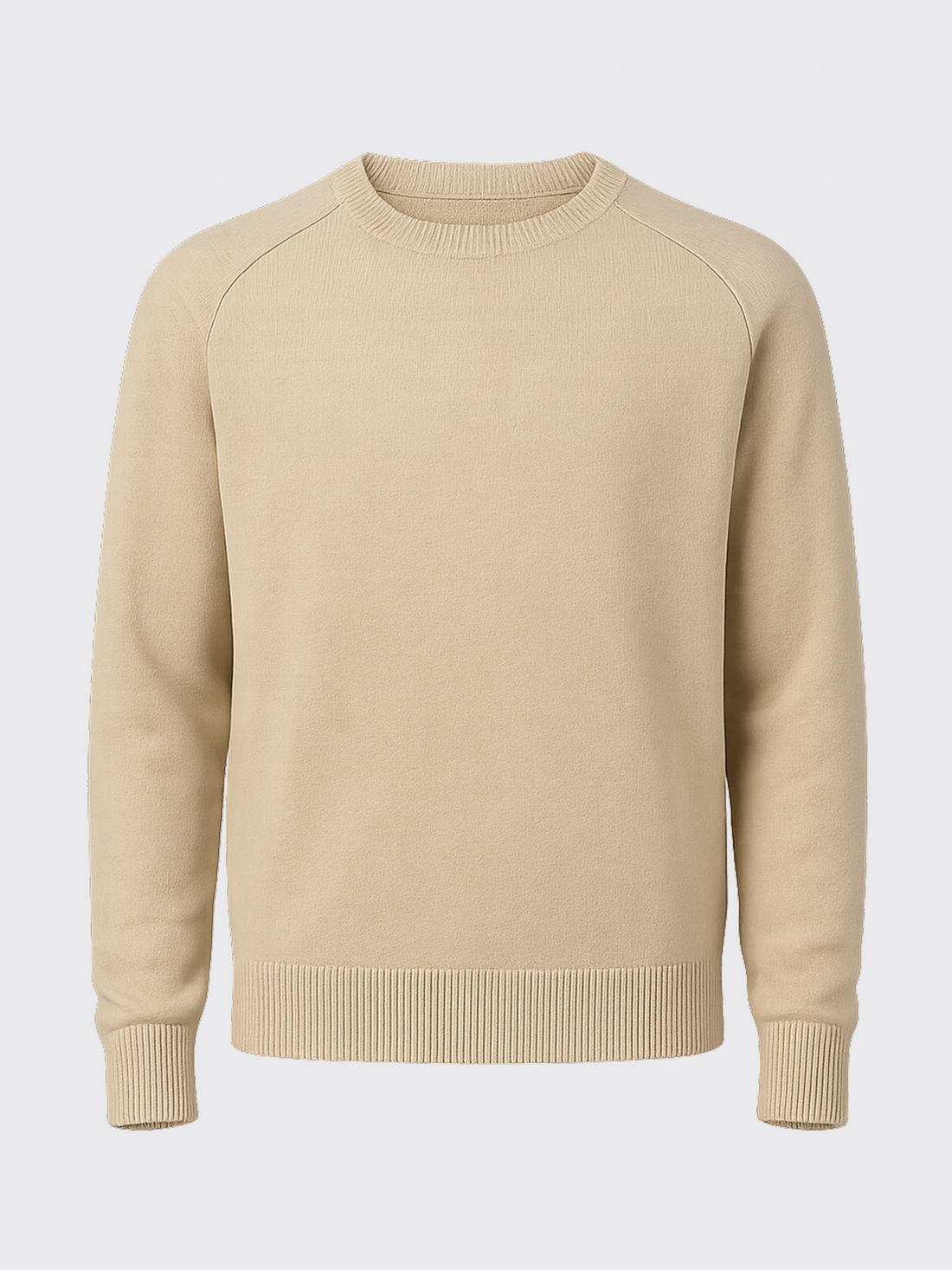 MERINO RAGLAN PULLOVER Sable 