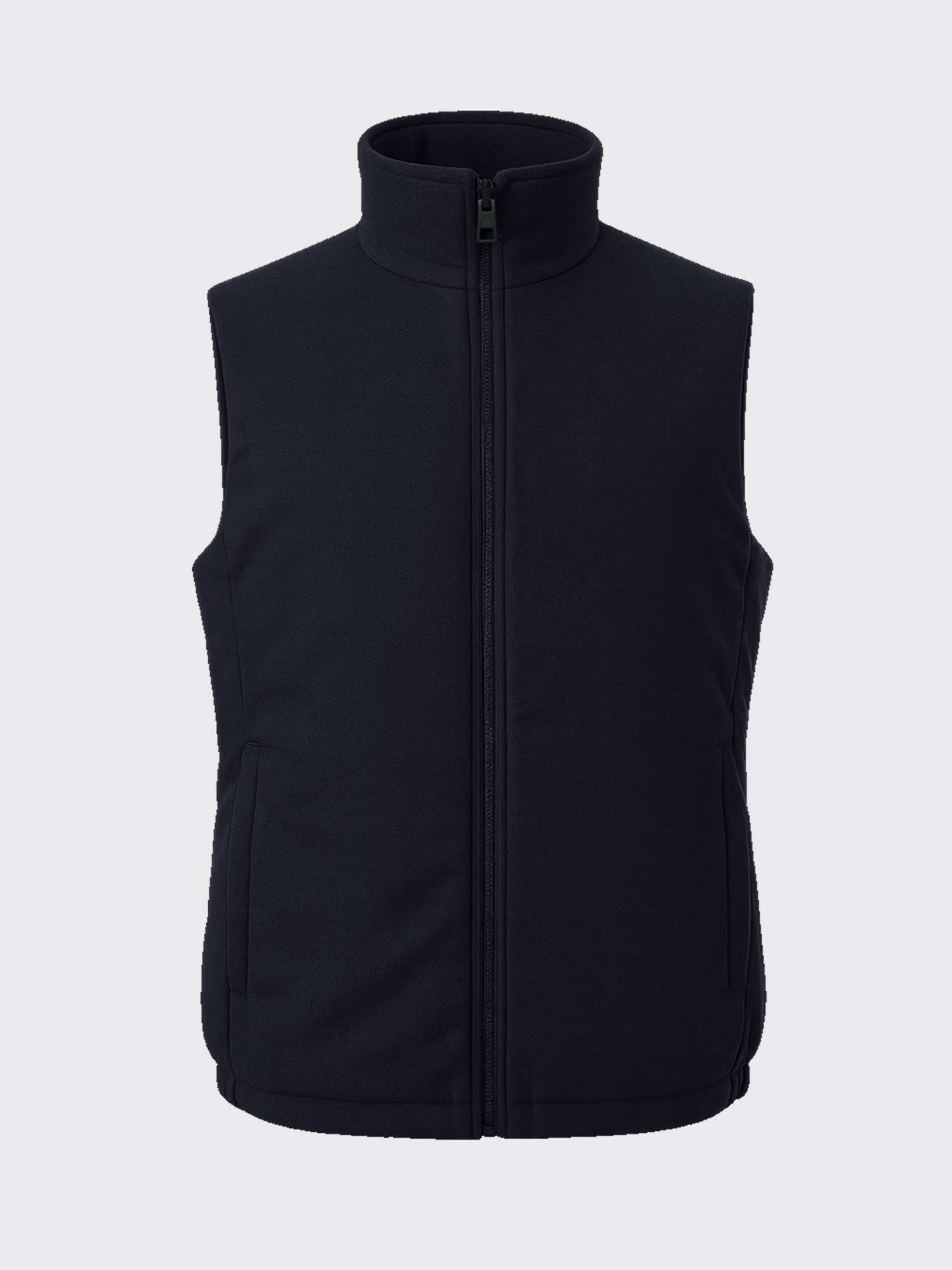 REVERSIBLE MERINO VEST Bleu Chic 