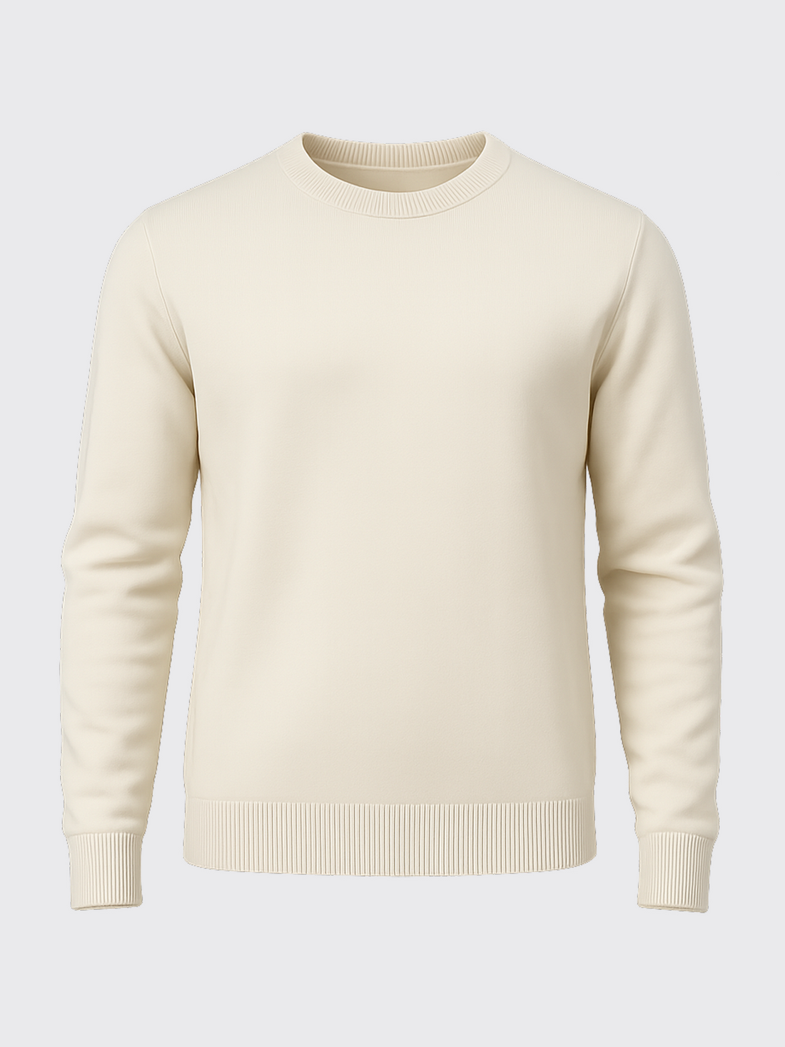 MERINO TENCEL PULLOVER Blanc 