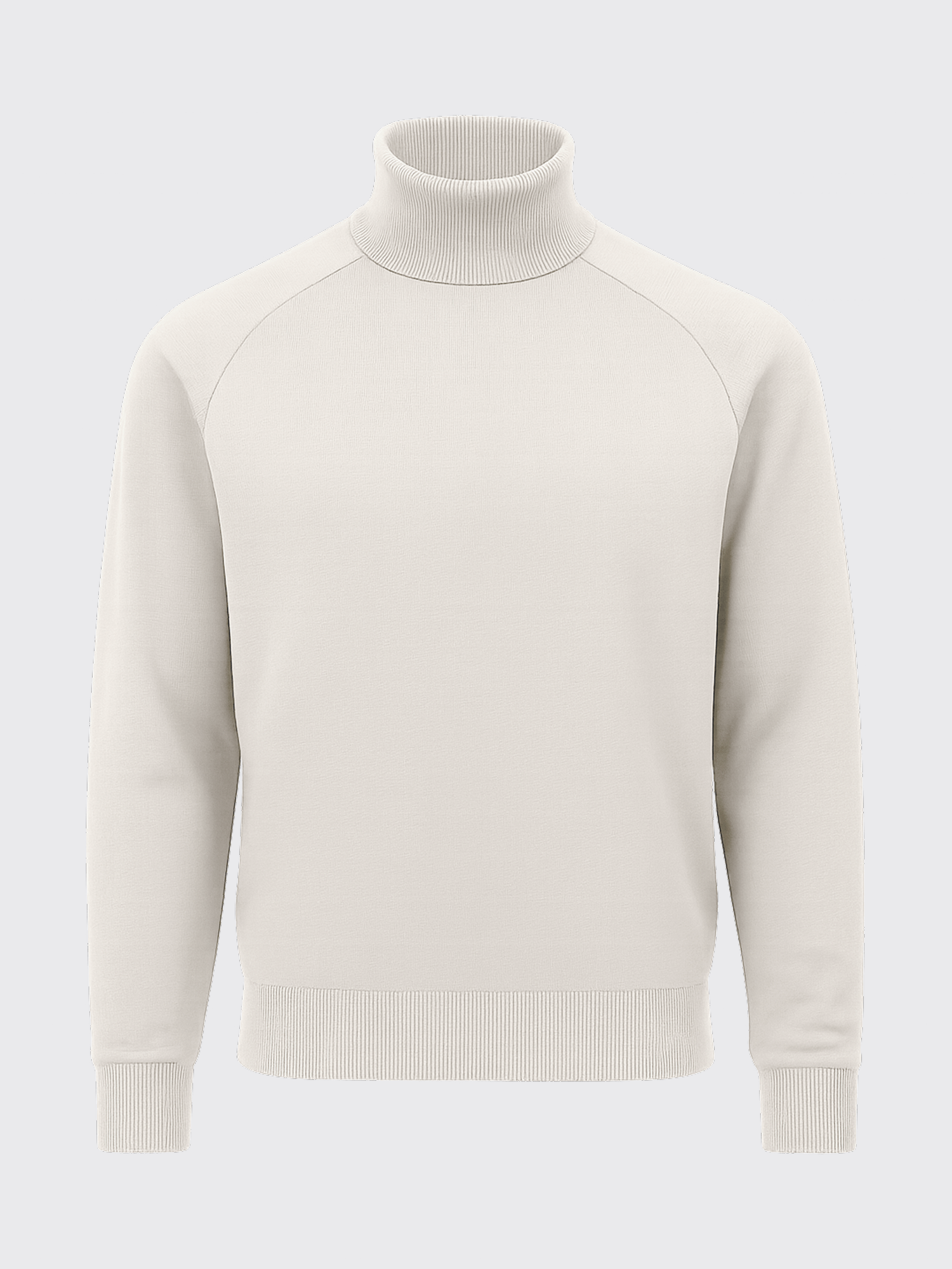 MERINO TENCEL TURTLENECK Blanc 