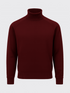 MERINO TENCEL TURTLENECK Bordeaux 