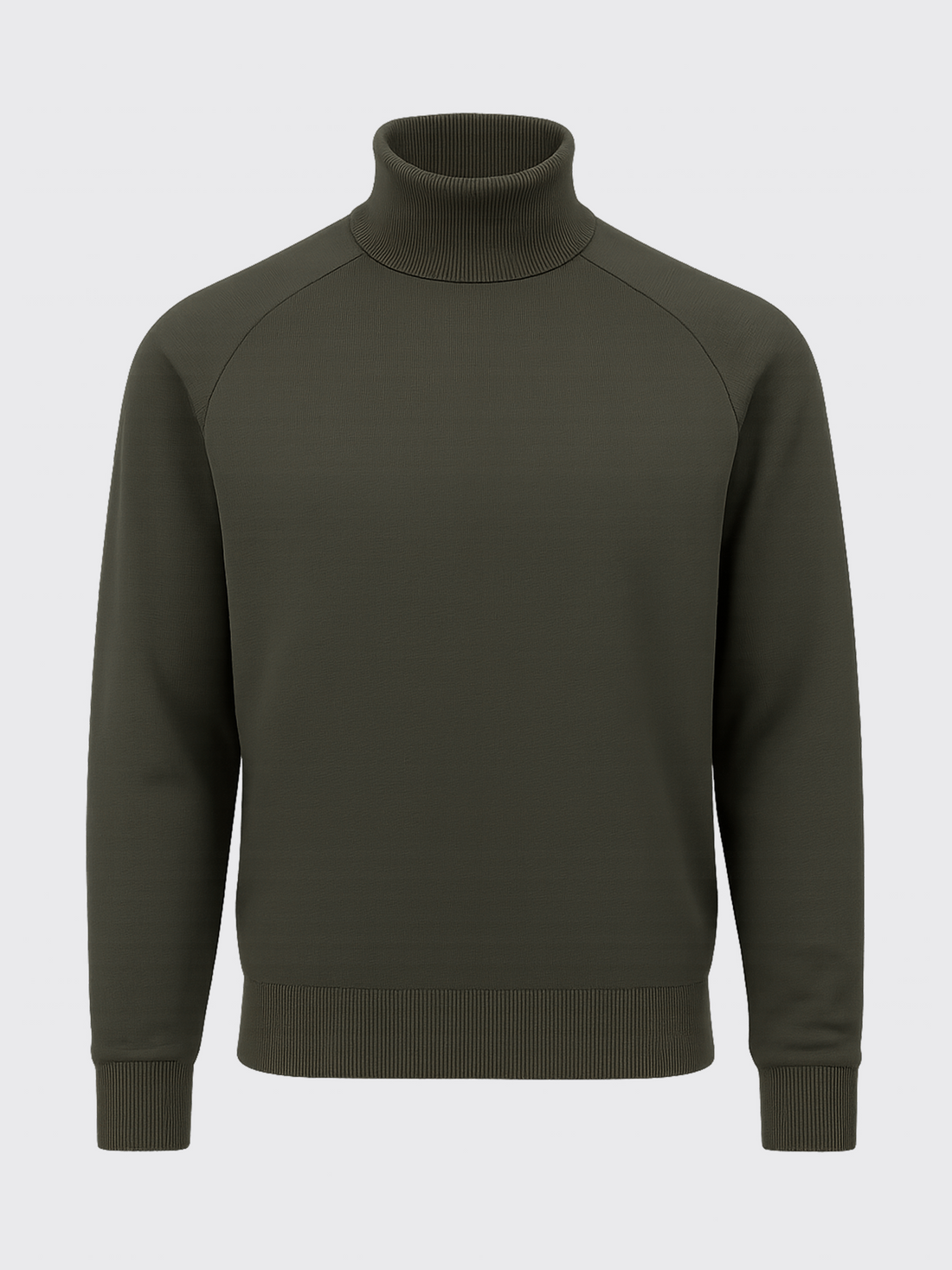 MERINO TENCEL TURTLENECK Kaki 