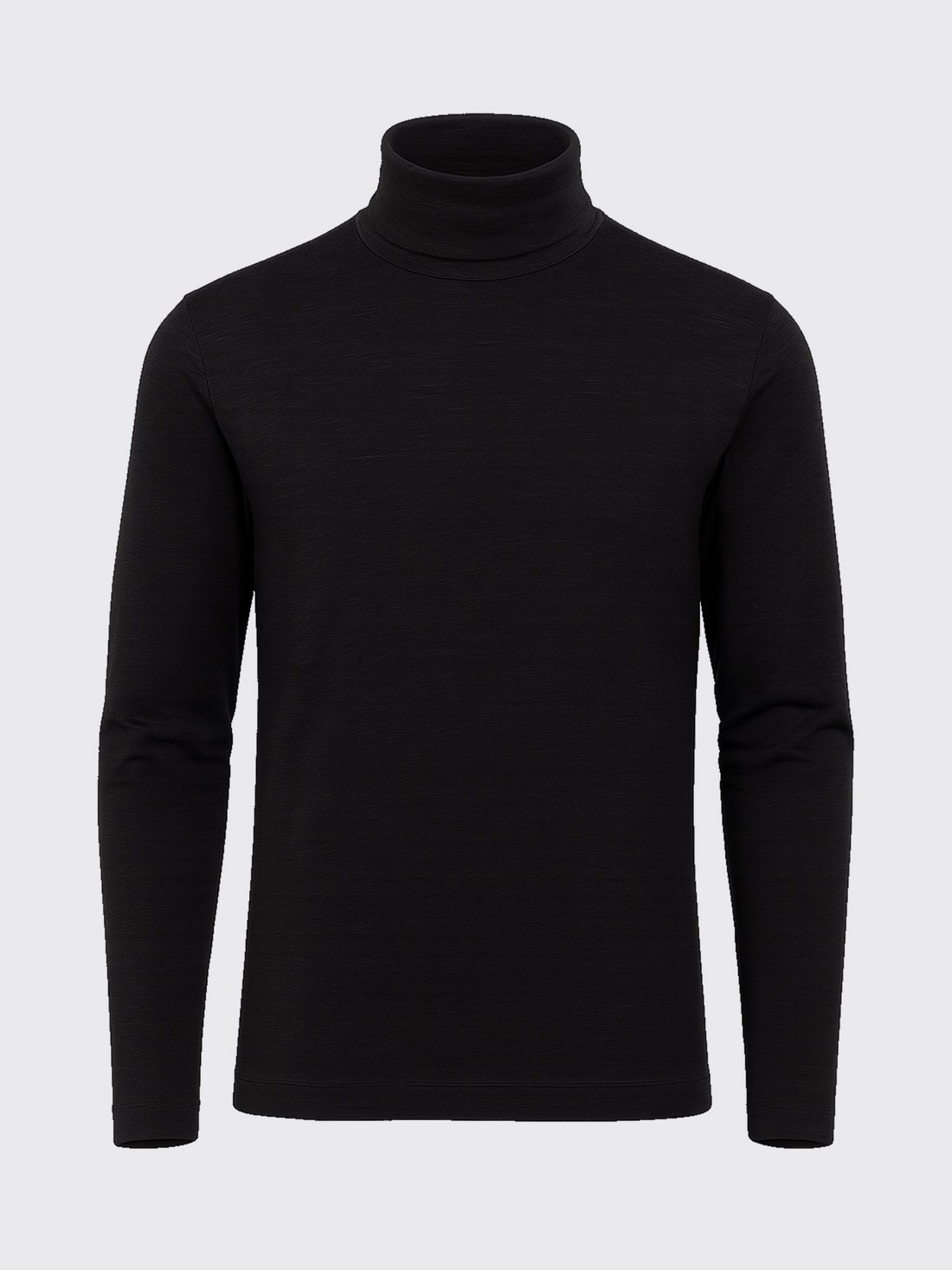 ULTIMATE MERINO TURTLENECK Noir 