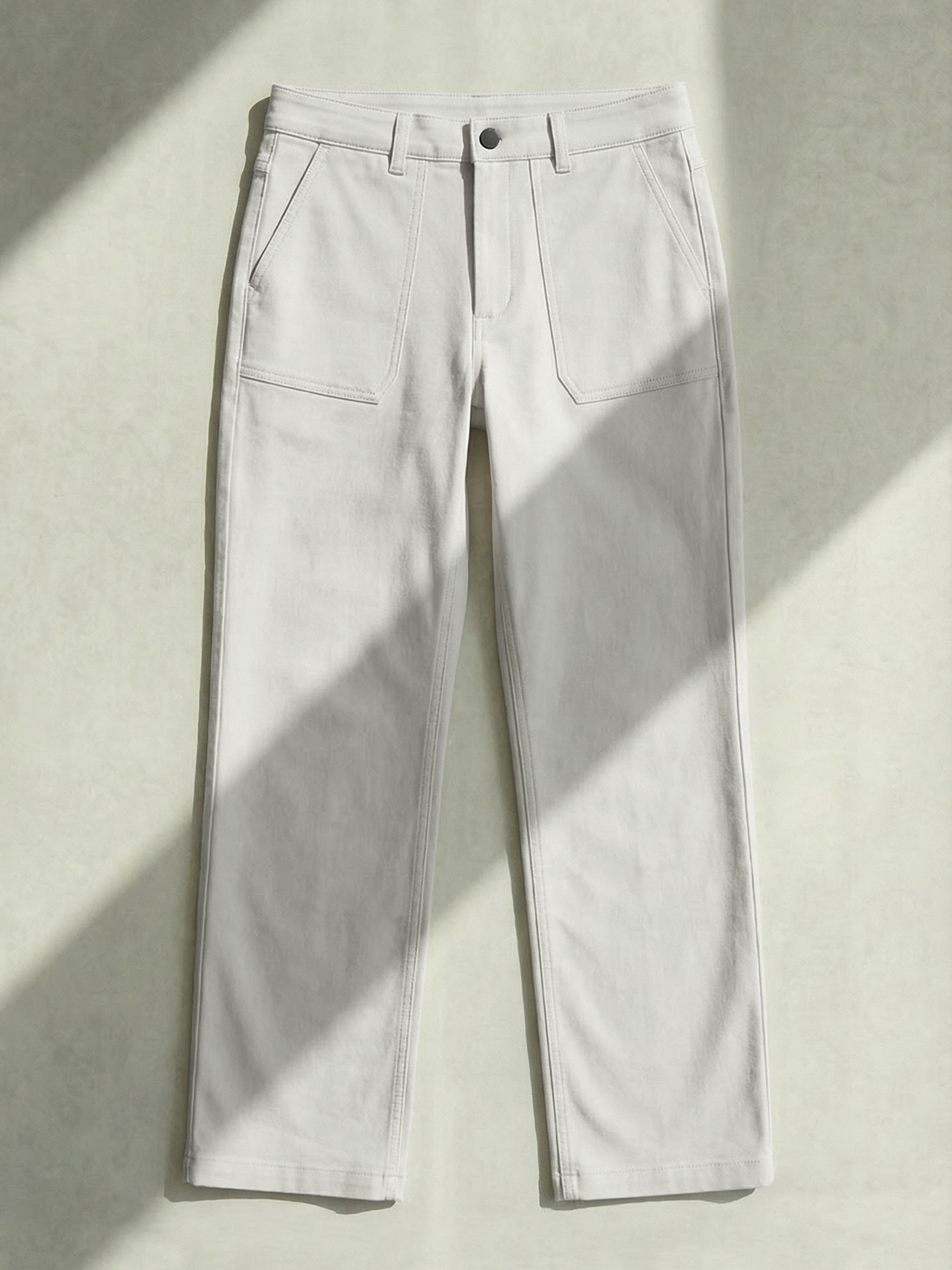 WOMAN CANVAS PANTS Mastic 