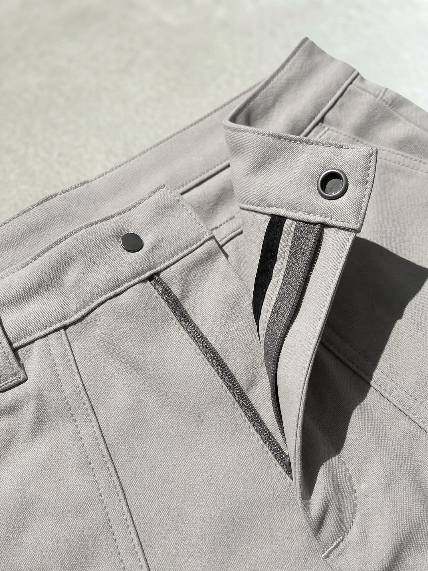 WOMAN CANVAS PANTS Mastic 