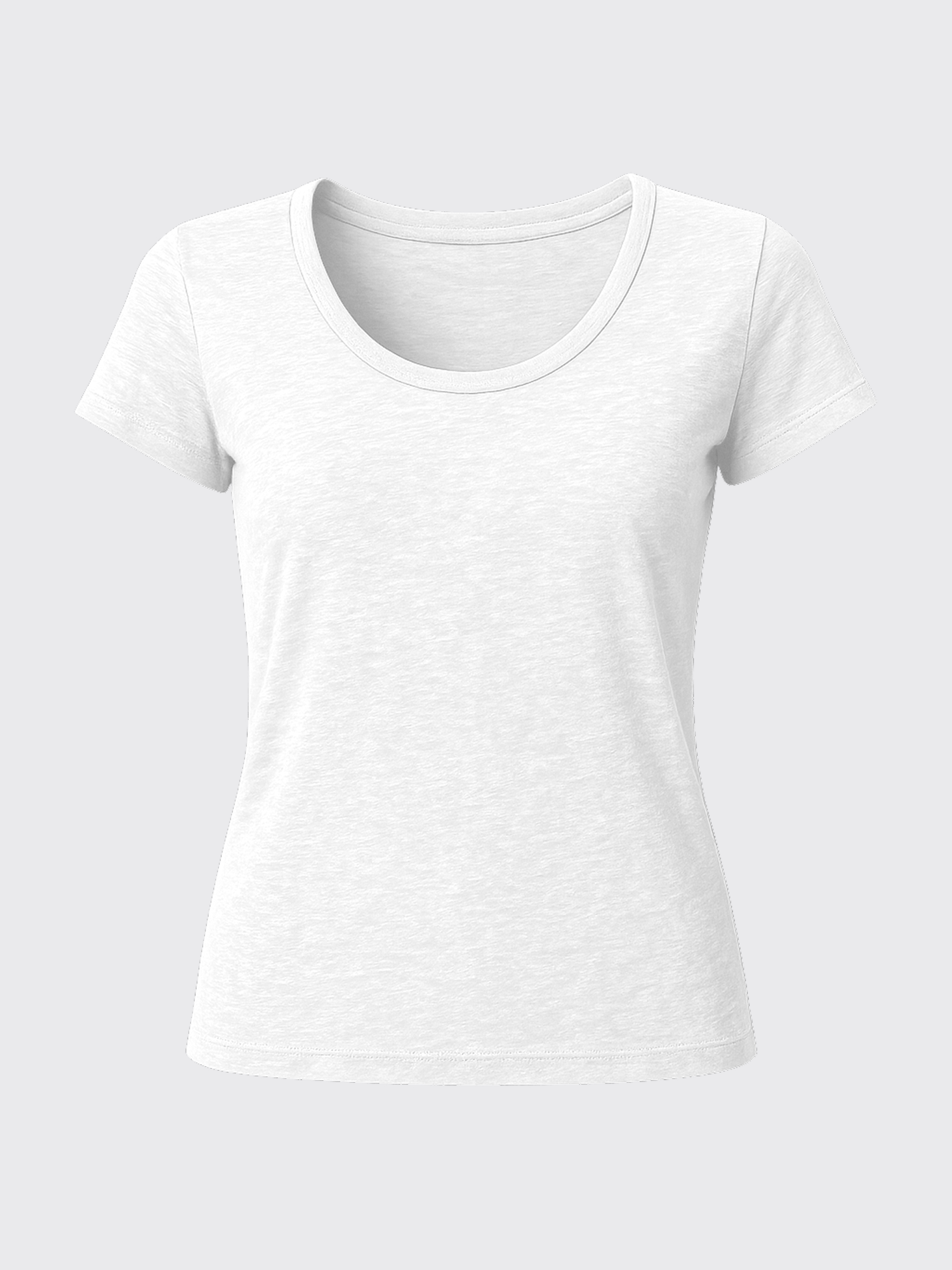 DRY HEMP WOMAN T-SHIRT Blanc 