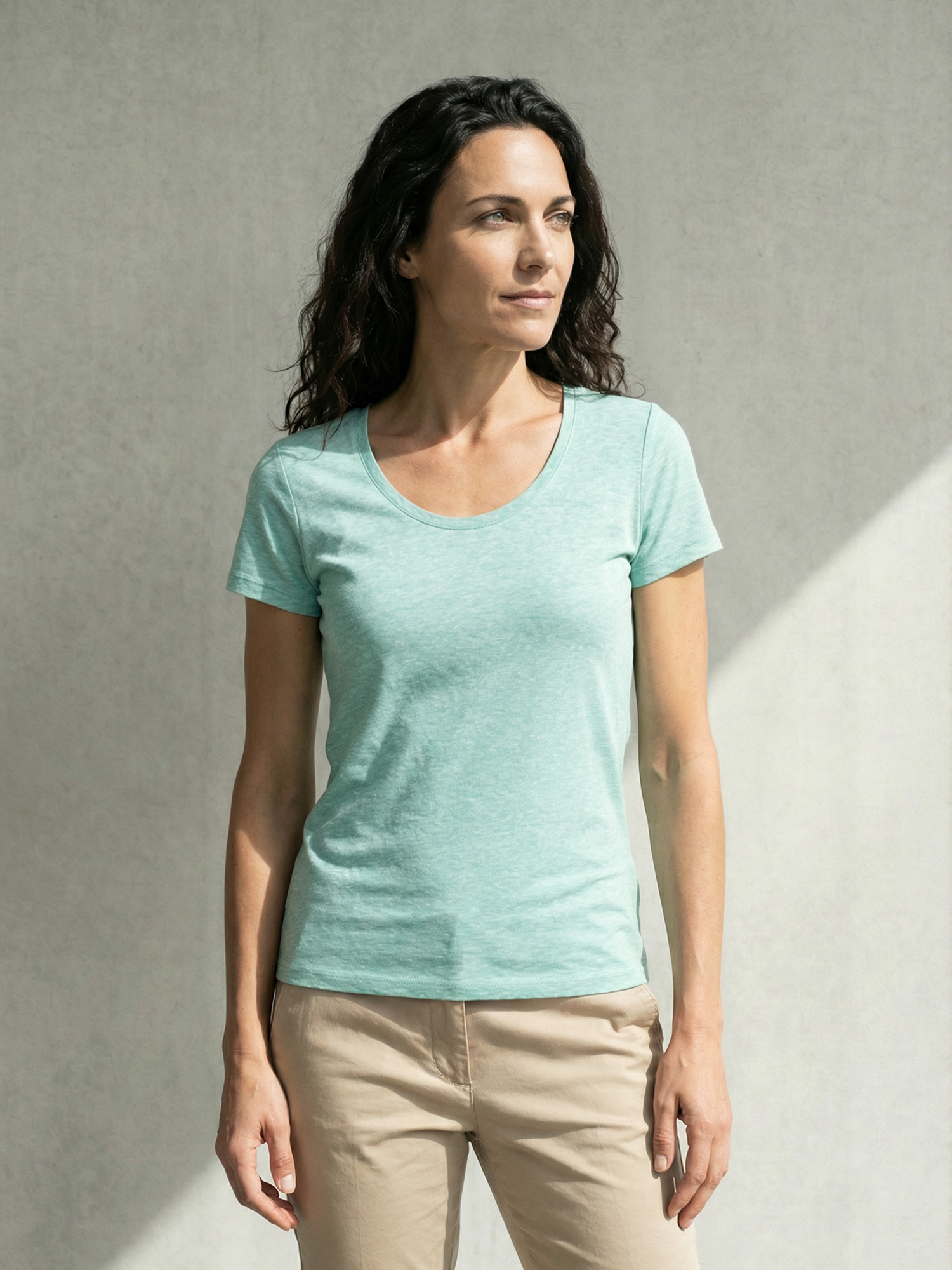 DRY HEMP WOMAN T-SHIRT Menthe 