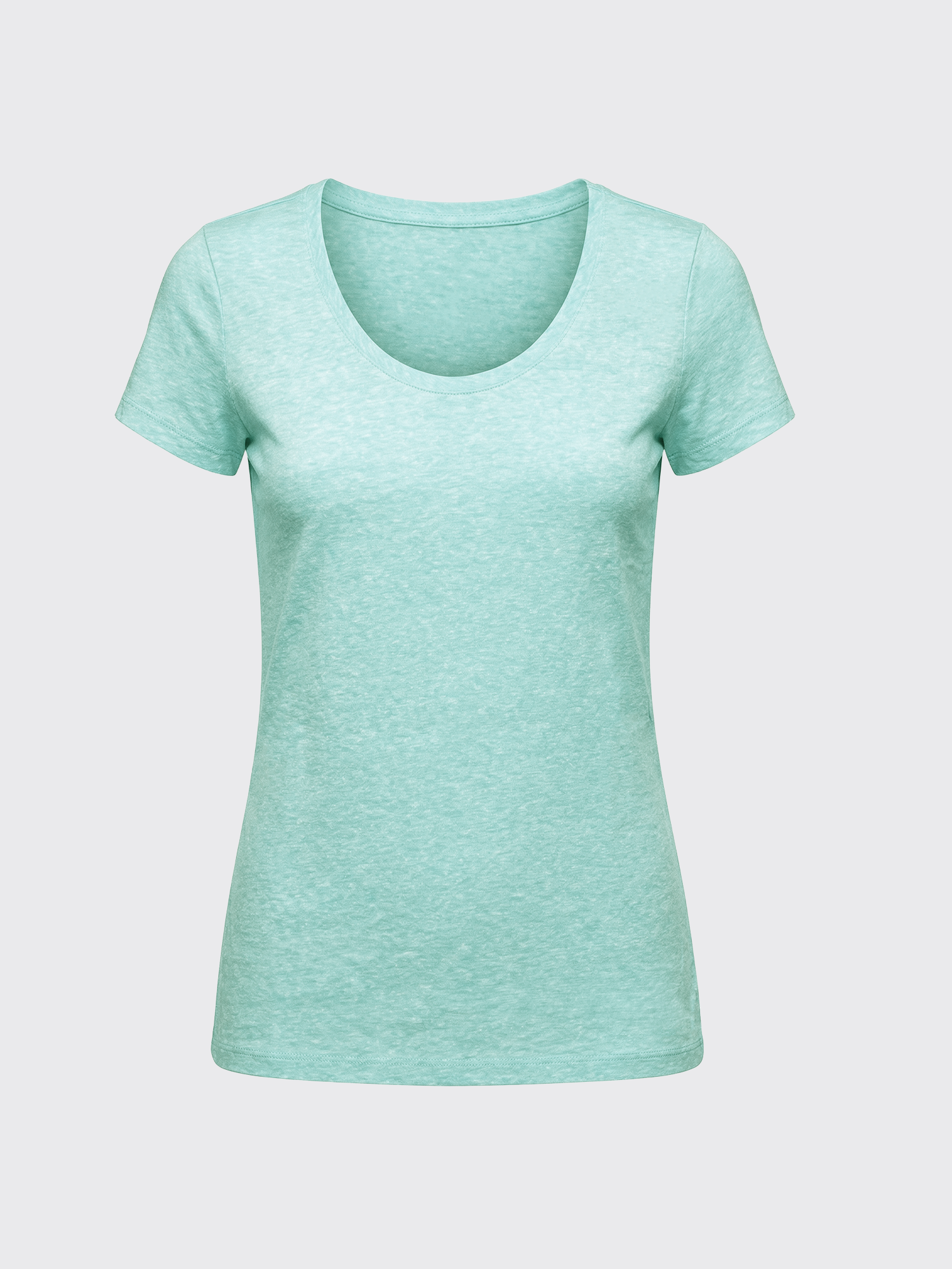 main out DRY HEMP WOMAN T-SHIRT Menthe 