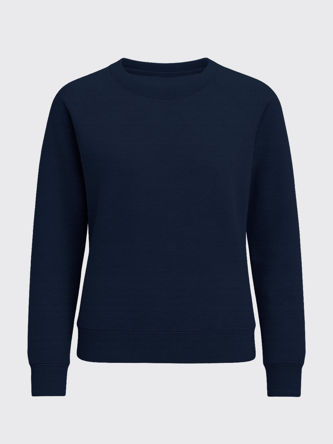 ESSENTIAL MERINO WOMAN SWEATSHIRT Bleu Chic 