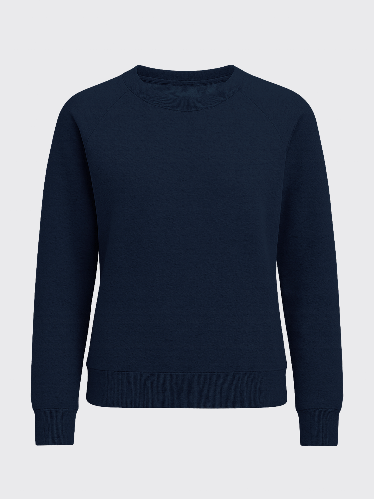 ESSENTIAL MERINO WOMAN SWEATSHIRT Bleu Chic 