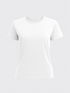 WOMAN EVOLUTION MERINO T-SHIRT Blanc 