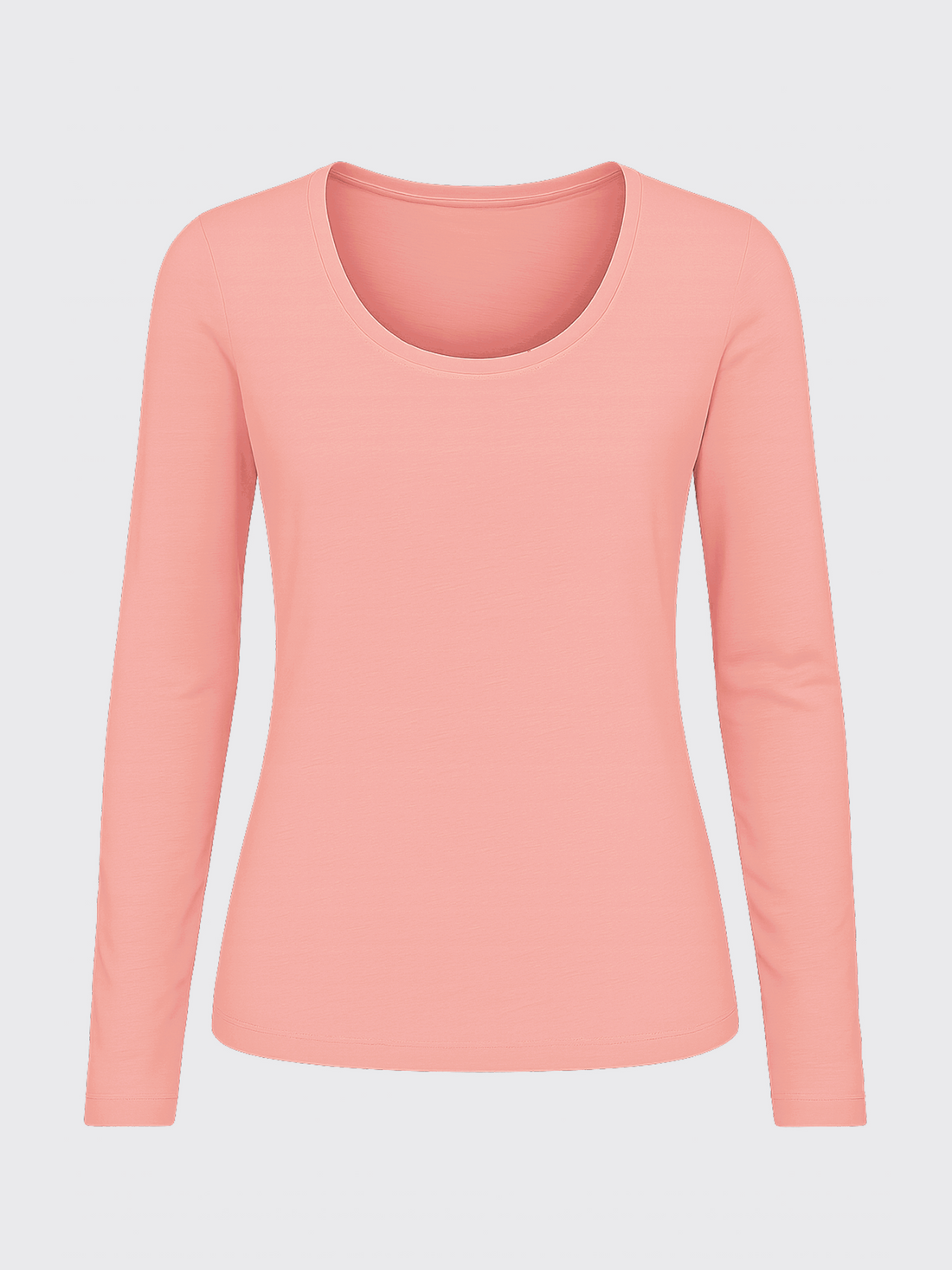 WOMAN MERINO LONG SLEEVES T-SHIRT Rose 
