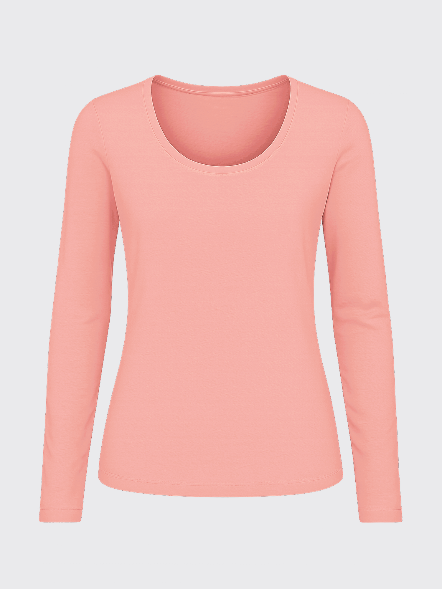 WOMAN MERINO LONG SLEEVES T-SHIRT Rose 