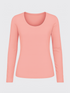 WOMAN MERINO LONG SLEEVES T-SHIRT Rose 
