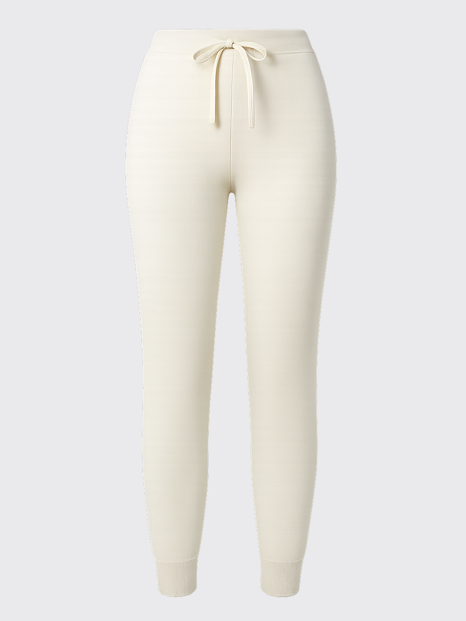 WOMAN MERINO JOGGERS Blanc 