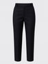 WOMAN MERINO PANTS Bleu Chic 