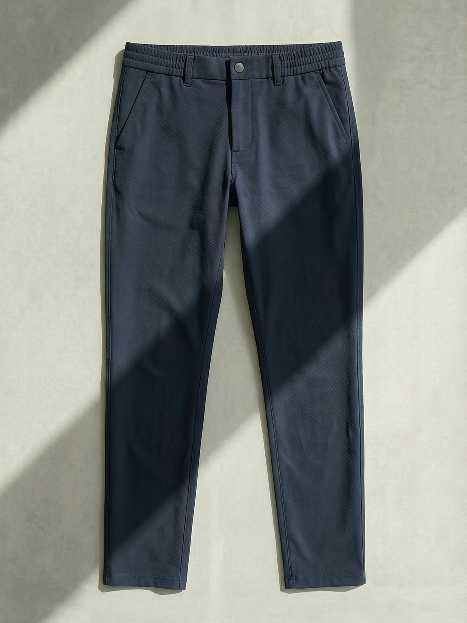 WOMAN MERINO PANTS Bleu Chic 