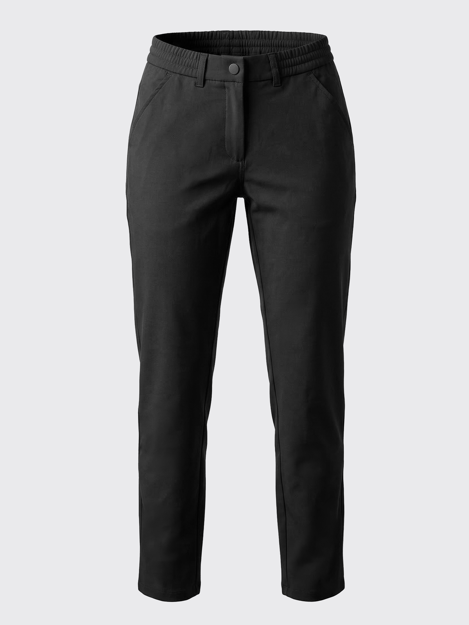 main out WOMAN MERINO PANTS Gris Anthracite 