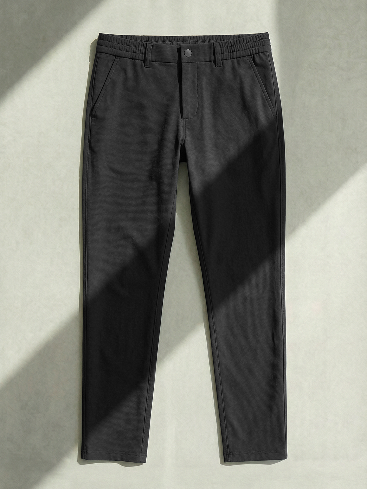 WOMAN MERINO PANTS Gris Anthracite 