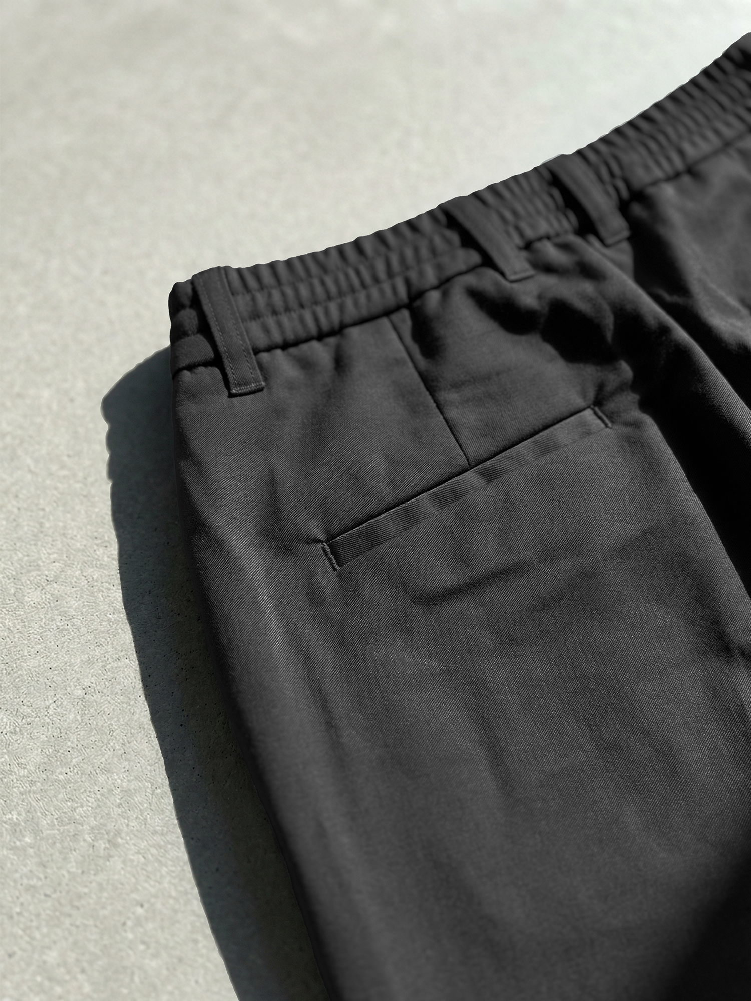 WOMAN MERINO PANTS Gris Anthracite 