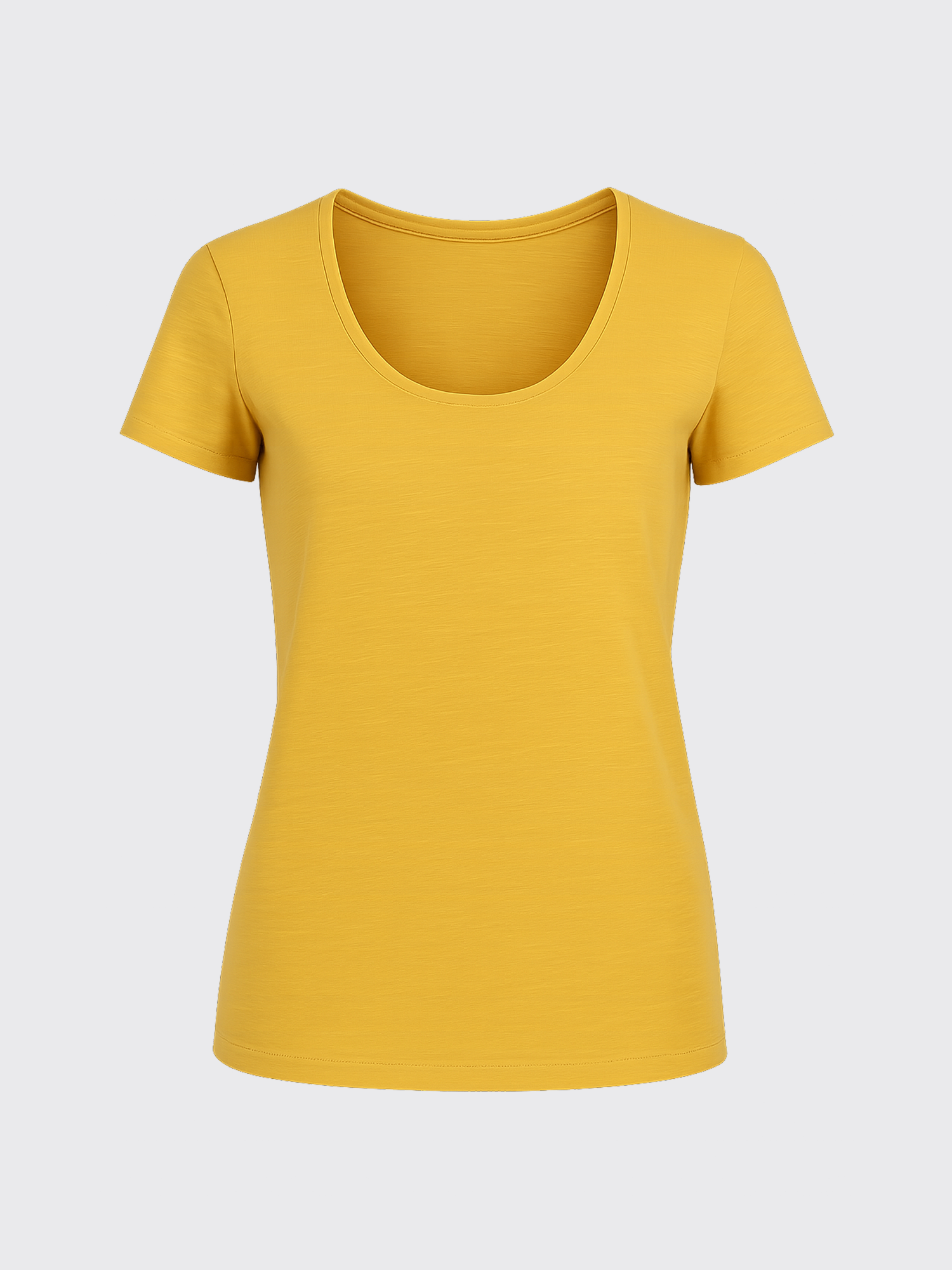 WOMAN MERINO T-SHIRT Sunshine 