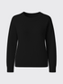 WOMAN PREMIUM MERINO PULLOVER Gris Anthracite 