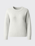 WOMAN PREMIUM MERINO PULLOVER Ivoire 