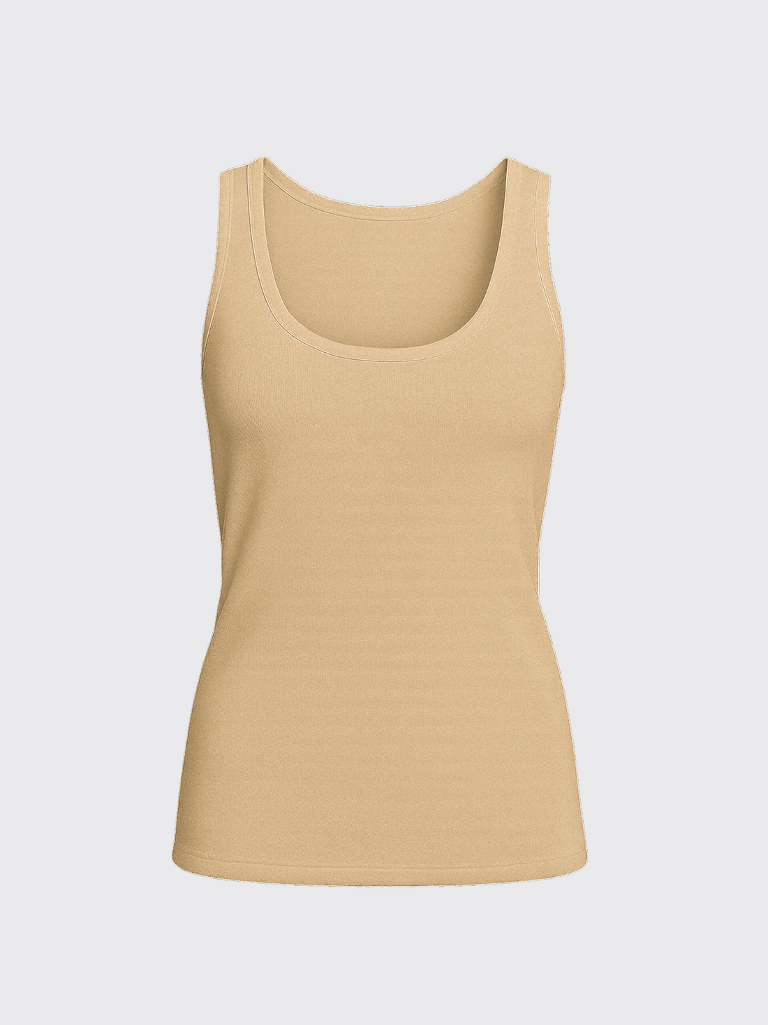 WOMAN MERINO TANK Sable 