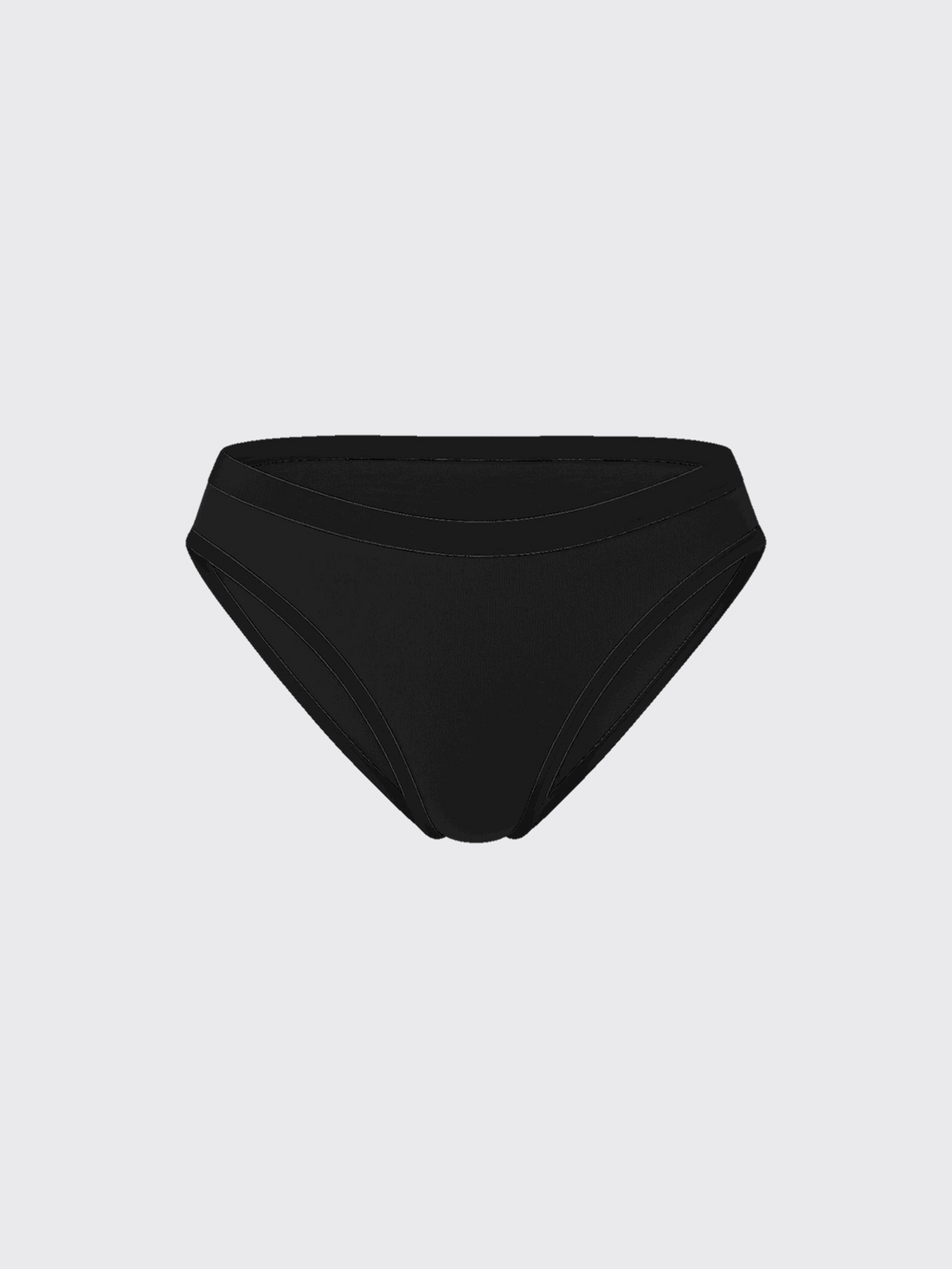 WOMAN MERINO BRIEF Noir 