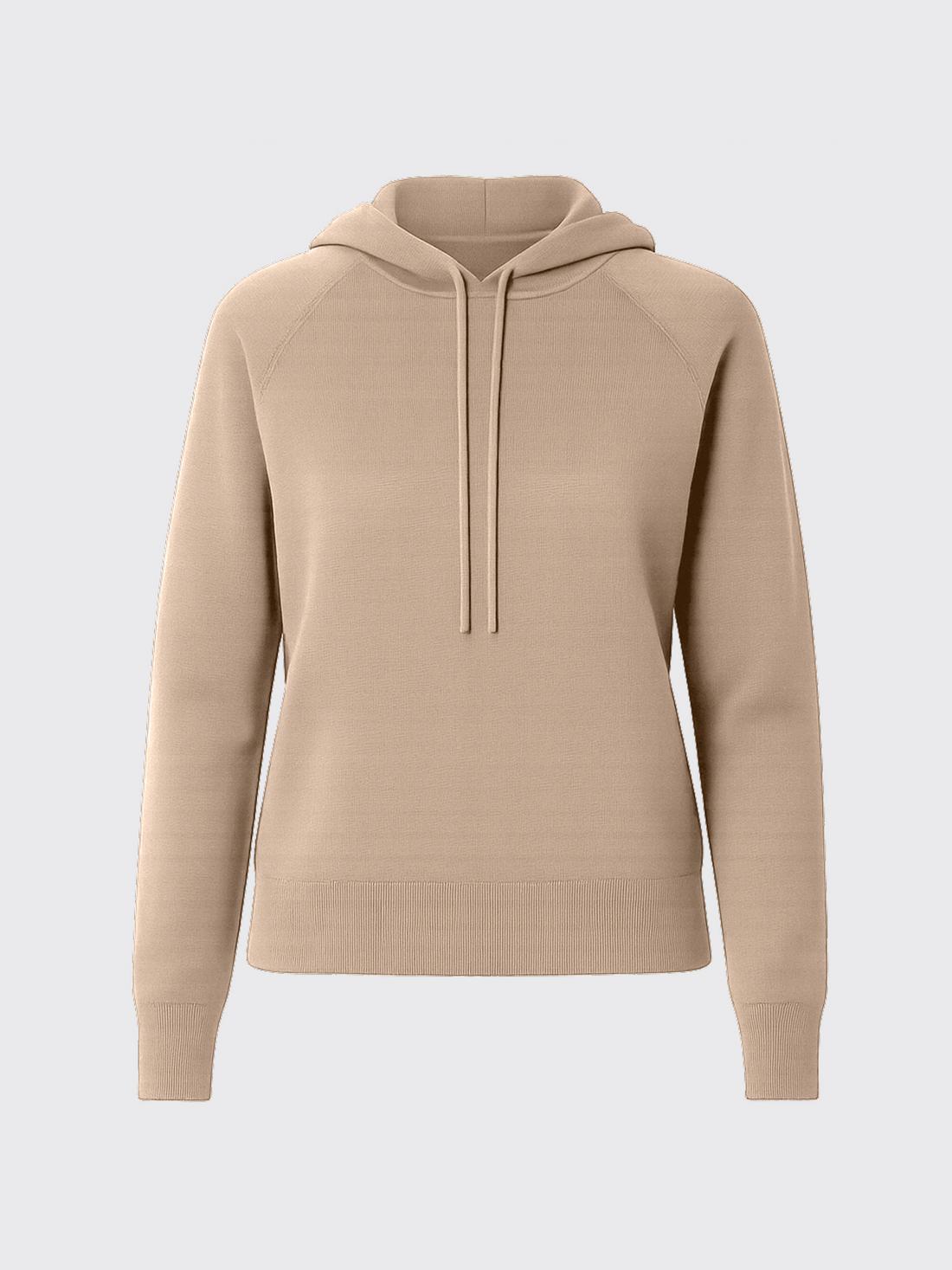 WOMAN MERINO HOODIE Sable 