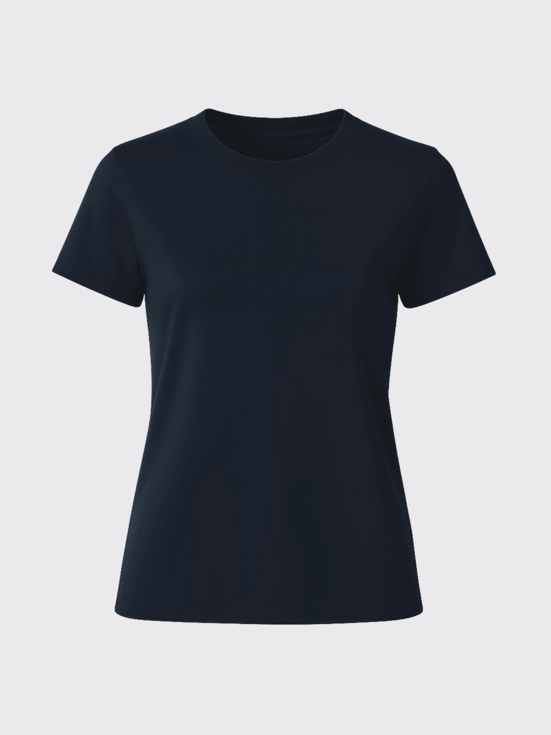 WOMAN PREMIUM MERINO T-SHIRT Bleu Chic 