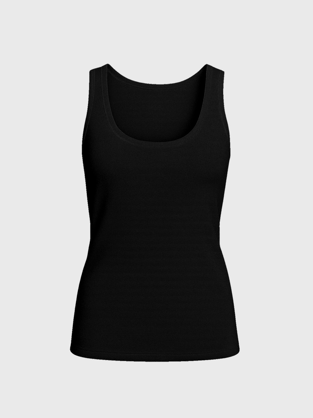 WOMAN MERINO TANK Noir 