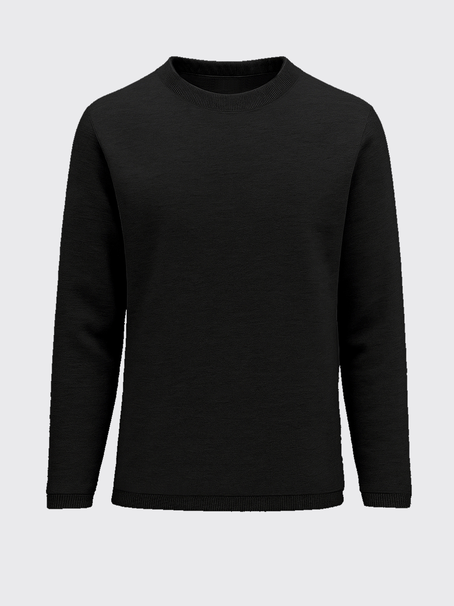 WOMAN ULTRA MERINO PULLOVER Noir 