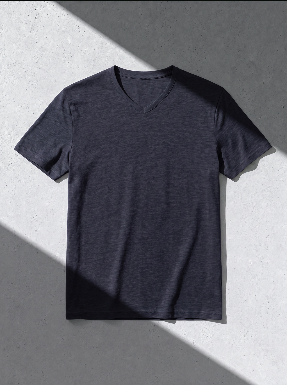 PERFORMANCE MERINO V-NECK bleu chic 