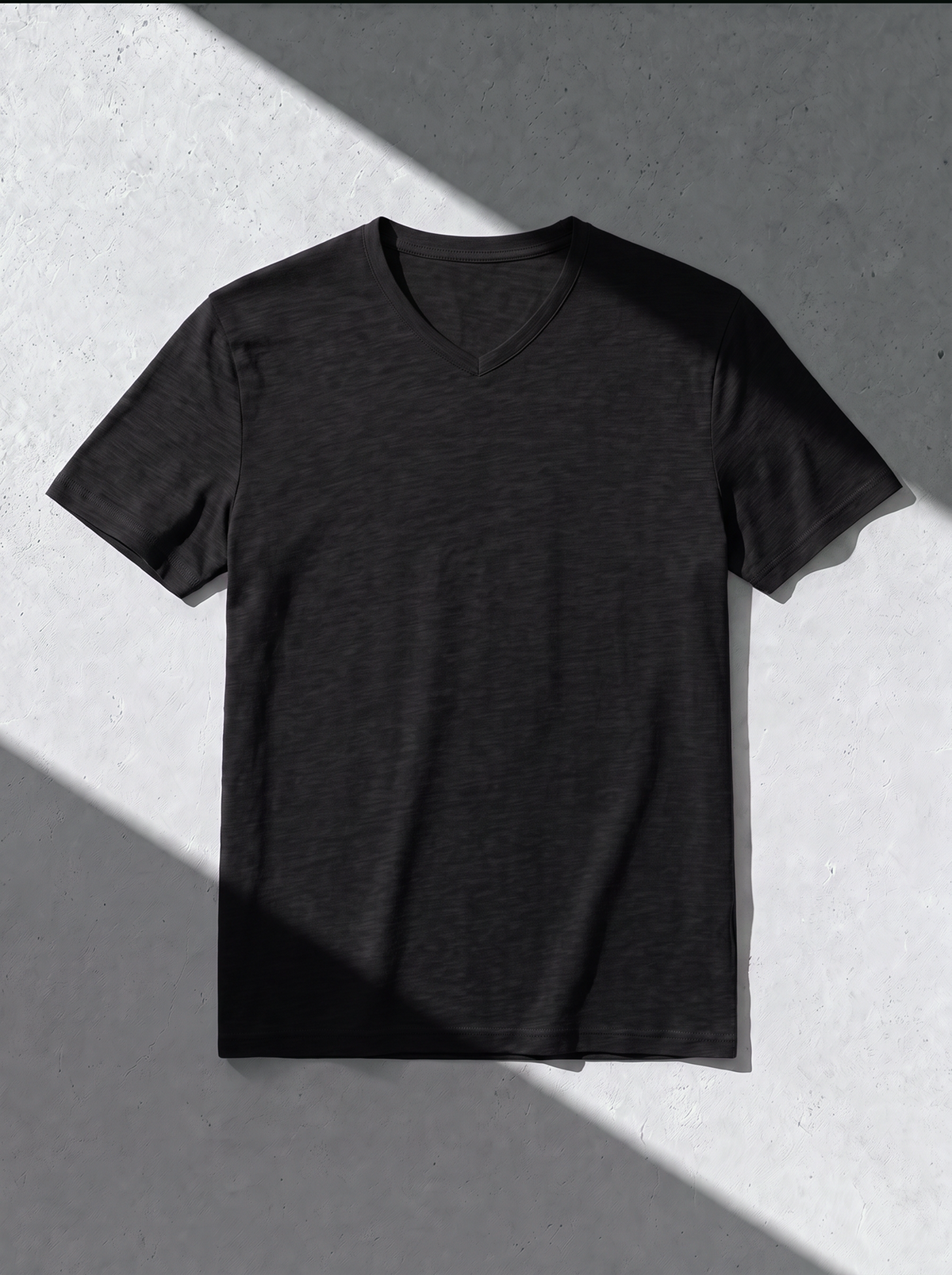 PERFORMANCE MERINO V-NECK noir 