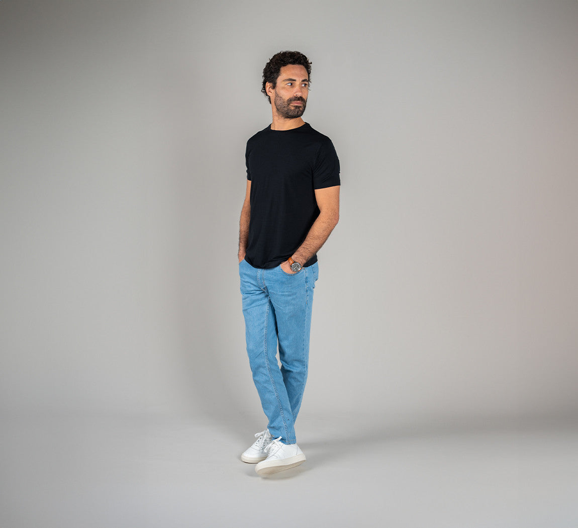 ACTION MERINO T-SHIRT Noir 